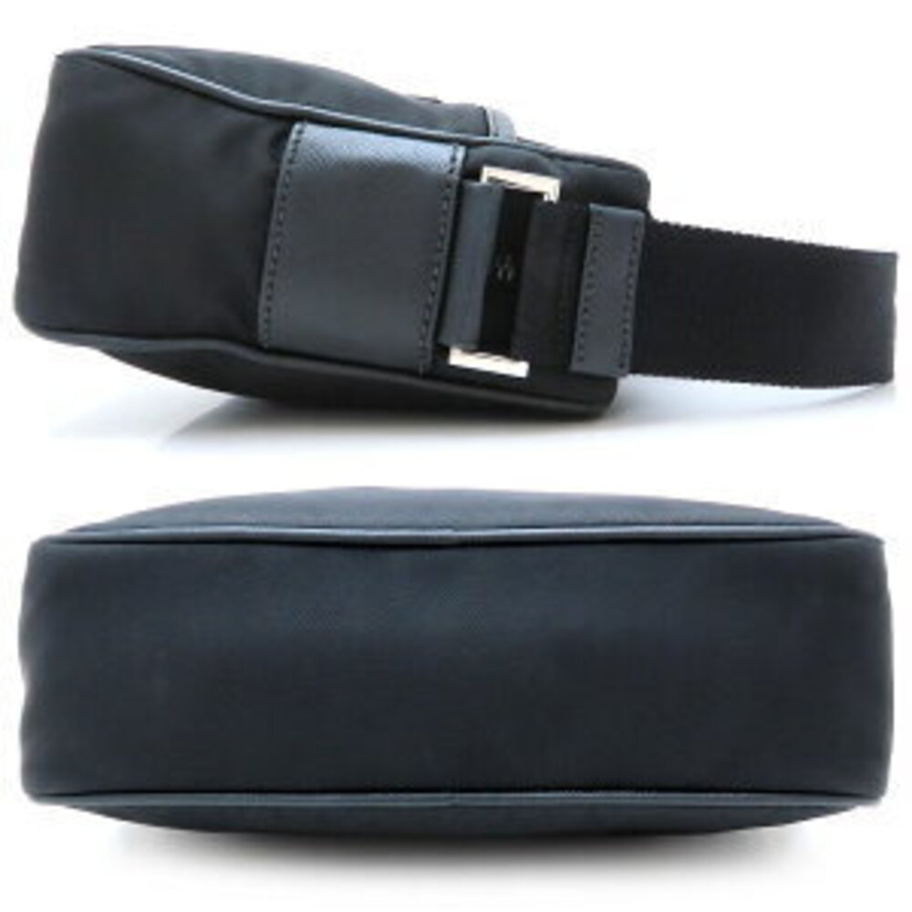 PRADA Shoulder Bag Saffiano Leather Nero Black - Picture 2 of 9